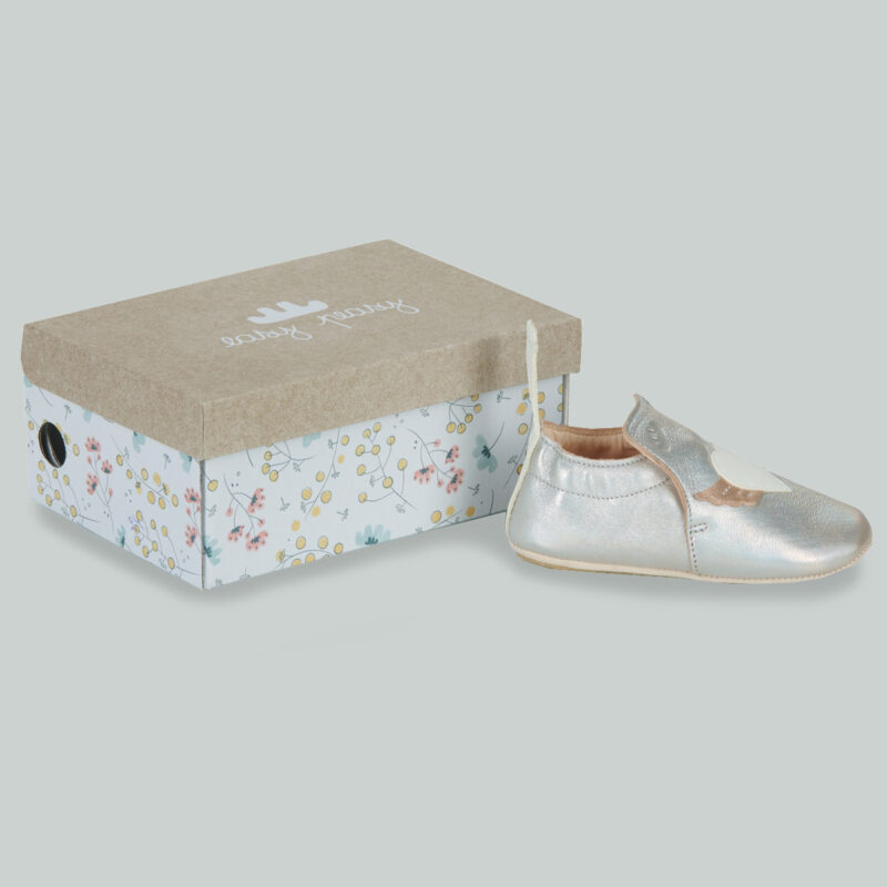 Easy Peasy MY BLUBLU AILE Argento Ballerine Bambino - 7
