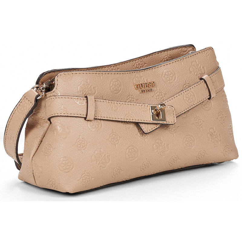 Guess ELLA LOGO GIRLFRIEND CROSSBODY Beige Borsa a tracolla Donna - 2
