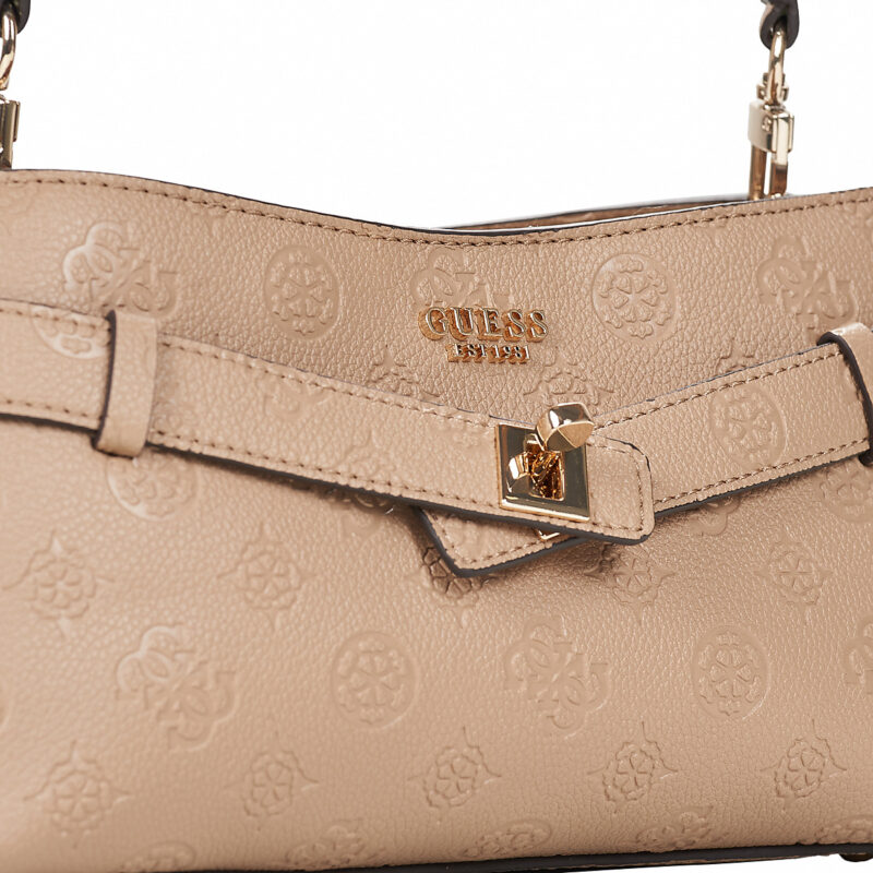 Guess ELLA LOGO GIRLFRIEND CROSSBODY Beige Borsa a tracolla Donna - 4
