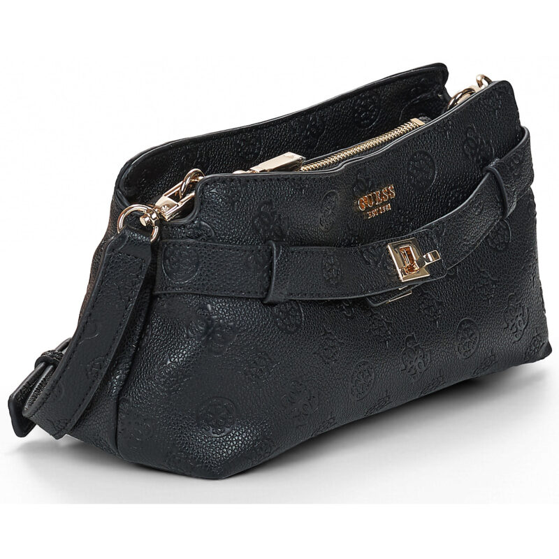 Guess ELLA LOGO GIRLFRIEND CROSSBODY Nero Borsa a tracolla Donna - 2