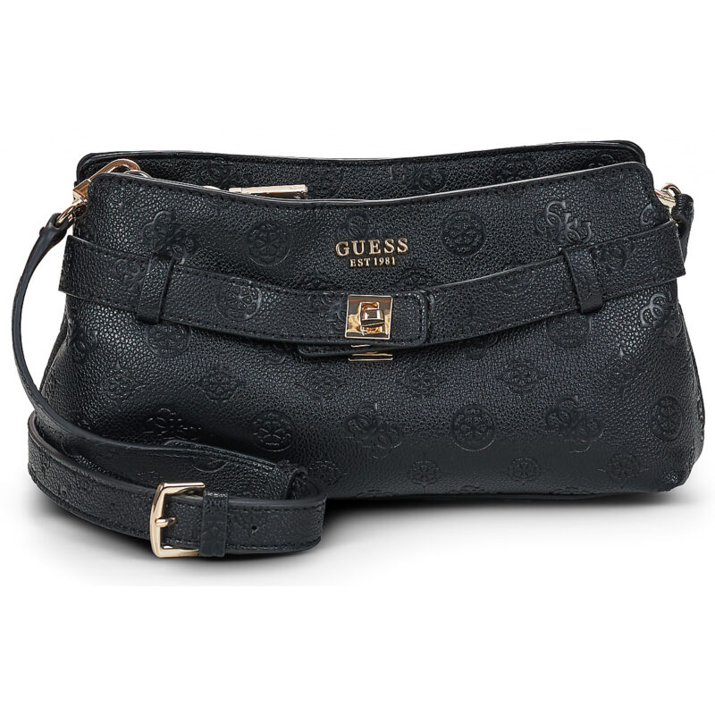 Guess ELLA LOGO GIRLFRIEND CROSSBODY Nero Borsa a tracolla Donna - 1