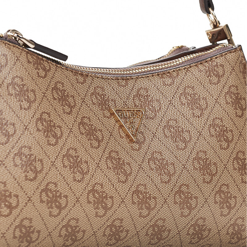 Guess NOELLE II 3 COMP CROSSBODY Marrone Borsa a tracolla Donna - 4
