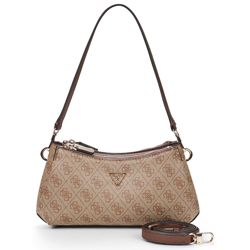 Guess NOELLE II 3 COMP CROSSBODY Marrone Borsa a tracolla Donna - 1
