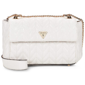 Borsa a tracolla donna Guess  STACEY CONVERTIBLE XBODY FLAP  Bianco Guess 198659089870