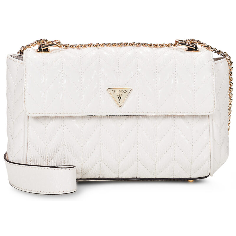 Guess STACEY CONVERTIBLE XBODY FLAP Bianco Borsa a tracolla Donna - 1
