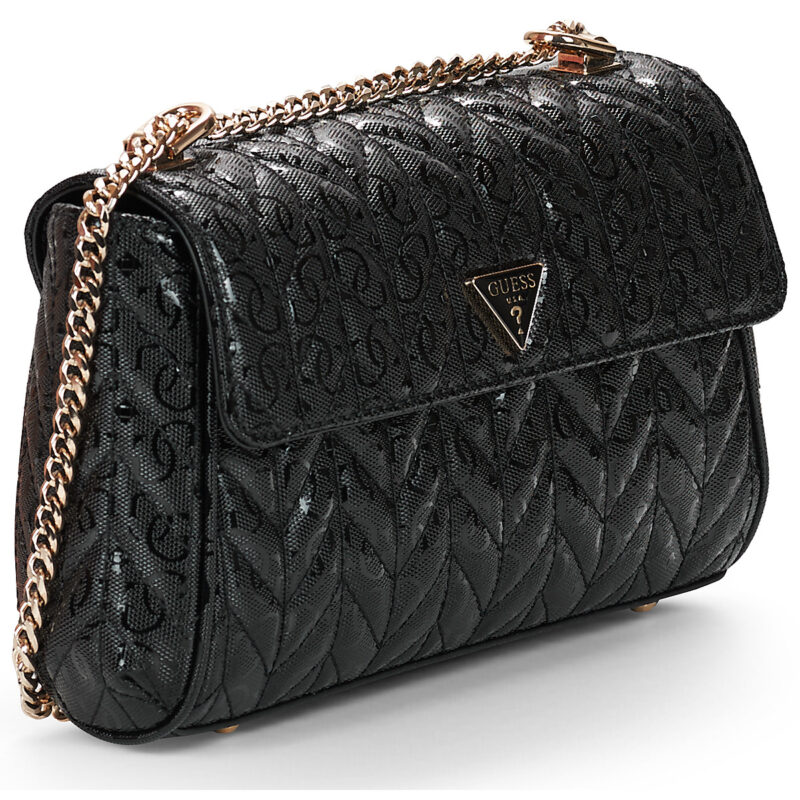 Guess STACEY CONVERTIBLE XBODY FLAP Nero Borsa a tracolla Donna - 2