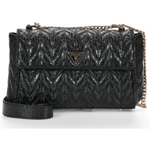 Borsa a tracolla donna Guess  STACEY CONVERTIBLE XBODY FLAP  Nero Guess 198659089856