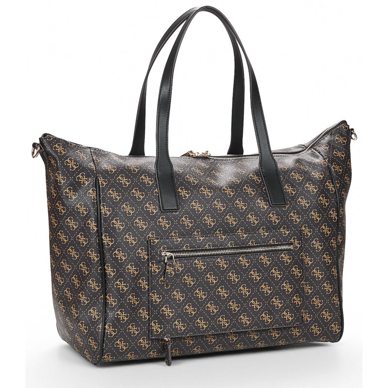 Guess LATONA CARRYON LARGE TOTE Marrone Borsa da viaggio Donna - 2
