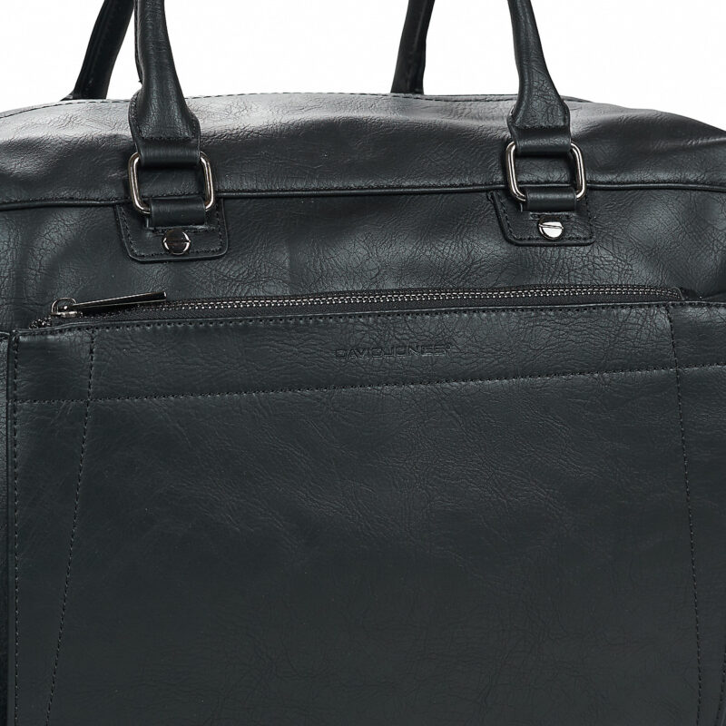 David Jones - Nero Borsa da viaggio Uomo - 4