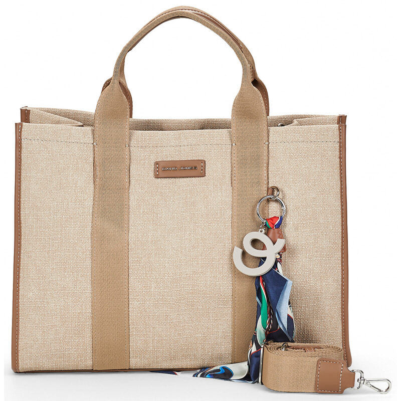 Donna David Jones - Beige Borsetta Donna - 1