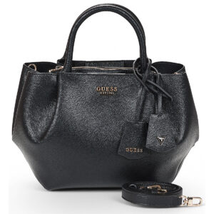 Borsette donna Guess  AMORETTE GIRLFRIEND SATCHEL  Nero Guess 198659000219