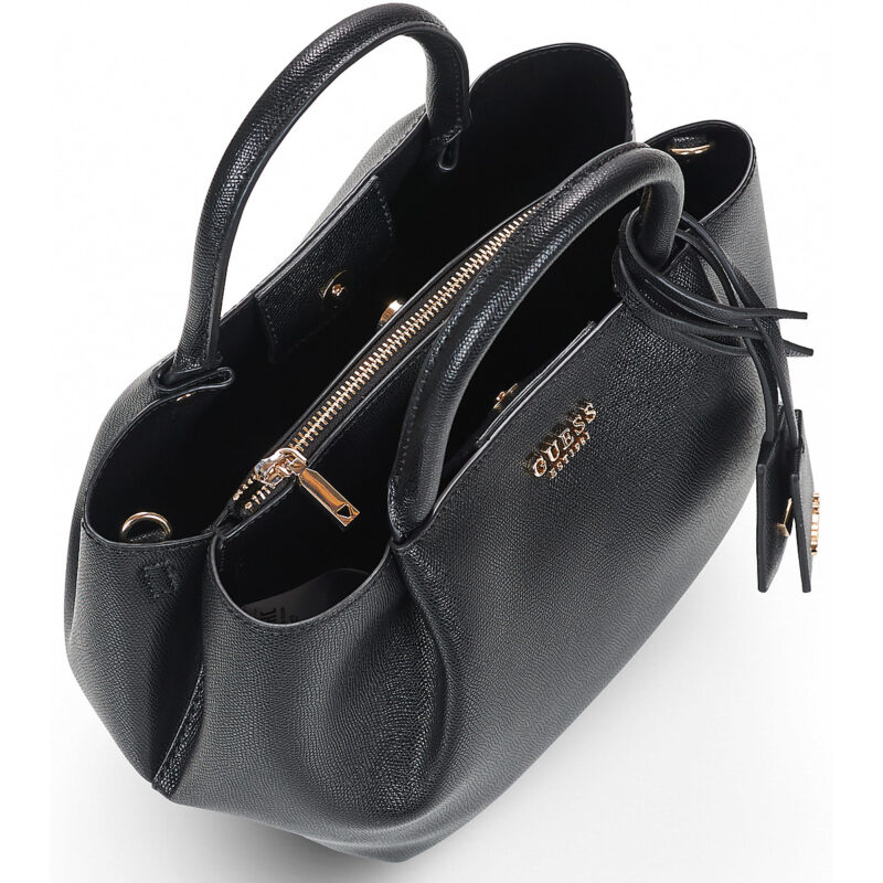 Donna Guess AMORETTE GIRLFRIEND SATCHEL Nero Borsetta Donna - 5