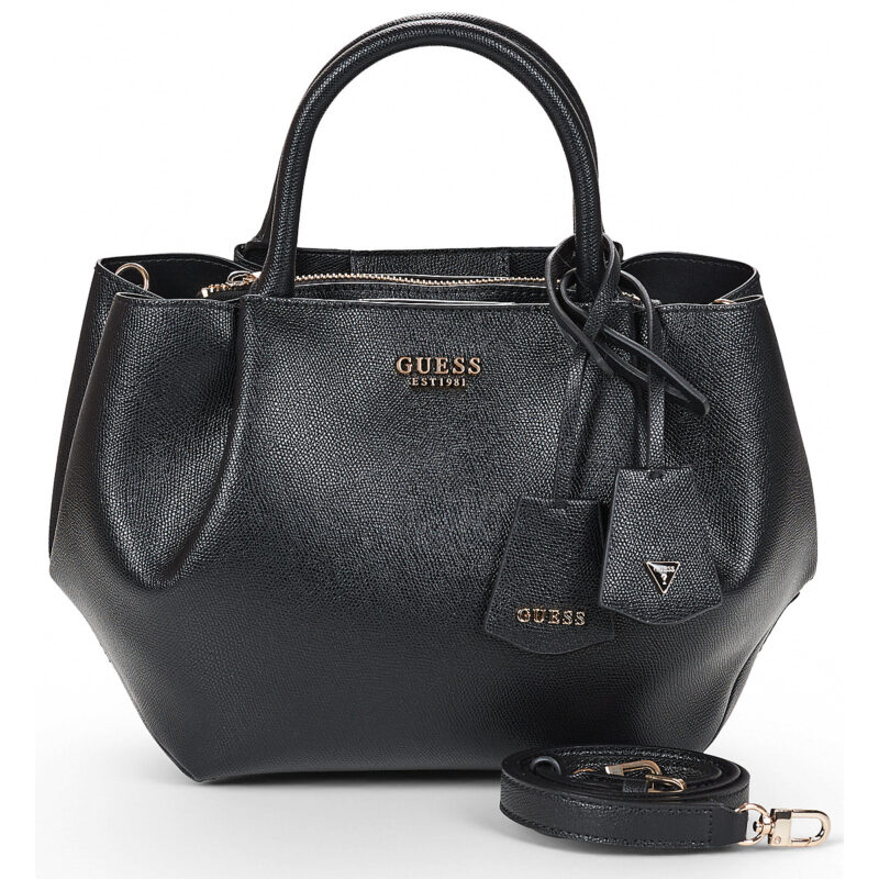 Donna Guess AMORETTE GIRLFRIEND SATCHEL Nero Borsetta Donna - 1