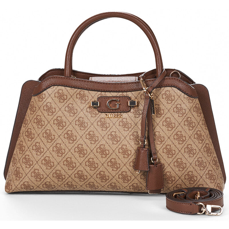 Donna Guess LINDSEY GIRLFRIEND SATCHEL Marrone Borsetta Donna - 1