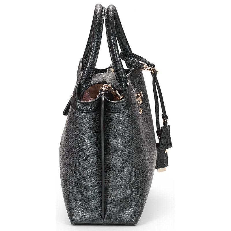 Donna Guess LINDSEY GIRLFRIEND SATCHEL Nero Borsetta Donna - 3