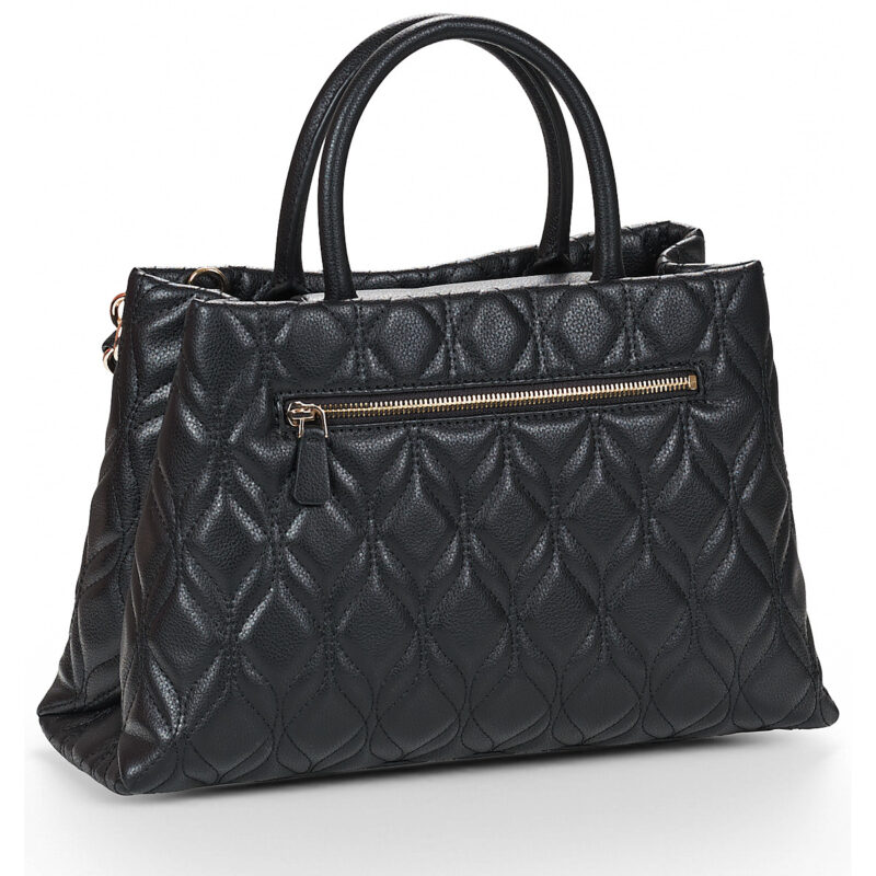 Donna Guess MAXINE GIRLFRIEND SATCHEL Nero Borsetta Donna - 2