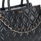 Donna Guess MAXINE GIRLFRIEND SATCHEL Nero Borsetta Donna - 4