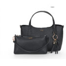 Donna Guess MELODY 2 IN 1 SATCHEL Nero Borsetta Donna - 4