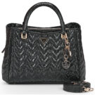 Donna Guess STACEY GIRLFRIEND SATCHEL Nero Borsetta Donna - 1
