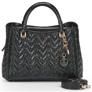 Borsette donna Guess  STACEY GIRLFRIEND SATCHEL  Nero Guess 198659089825