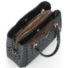 Donna Guess STACEY GIRLFRIEND SATCHEL Nero Borsetta Donna - 5