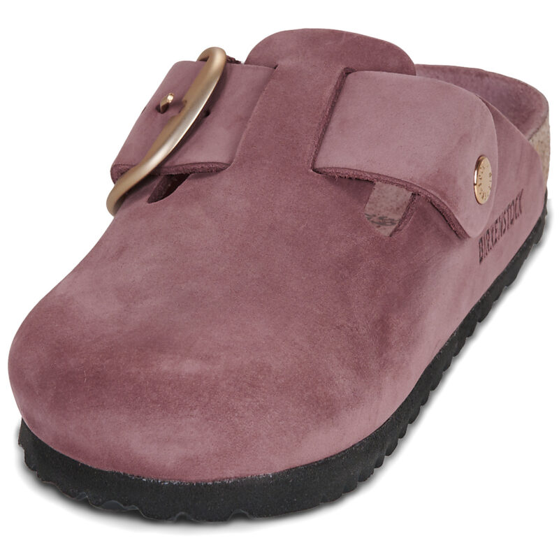 BIRKENSTOCK Boston Big Buckle Nubuck / Pepper / Stretto Rosa Zoccoli Donna - 3