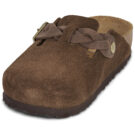 BIRKENSTOCK Boston Braided Suede / Carafe / Stretto Beige Zoccoli Donna - 3