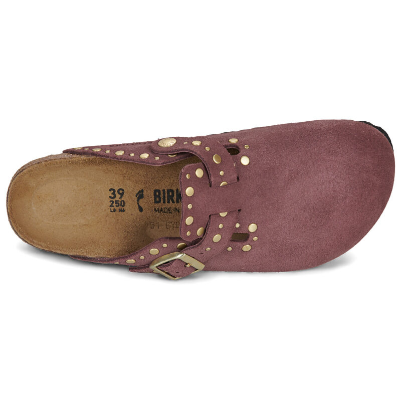 BIRKENSTOCK Boston Rivet Rivet / Pepper / Stretto Rosa Zoccoli Donna - 6