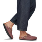 BIRKENSTOCK Boston Rivet Rivet / Pepper / Stretto Rosa Zoccoli Donna - 8