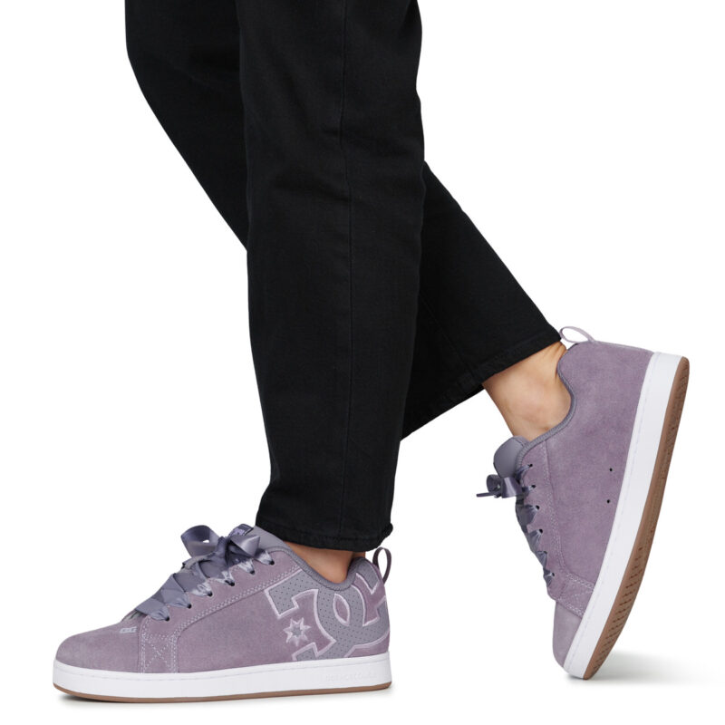 DC Shoes COURT GRAFFIK Viola Scarpe da skate Donna - 8