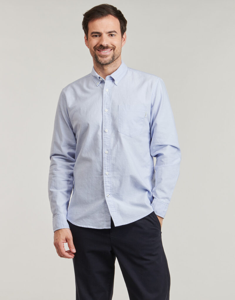 Camicia a maniche lunghe Pepe jeans ANDREW Blu Camicie a maniche lunghe Uomo - 2
