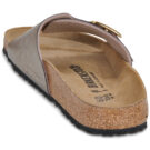 BIRKENSTOCK Catalina Pelle / Taupe / Stretto Oro Ciabatta Donna - 5