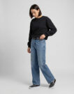 Felpe Vans SALTON CREWNECK Nero Felpe Donna - 3