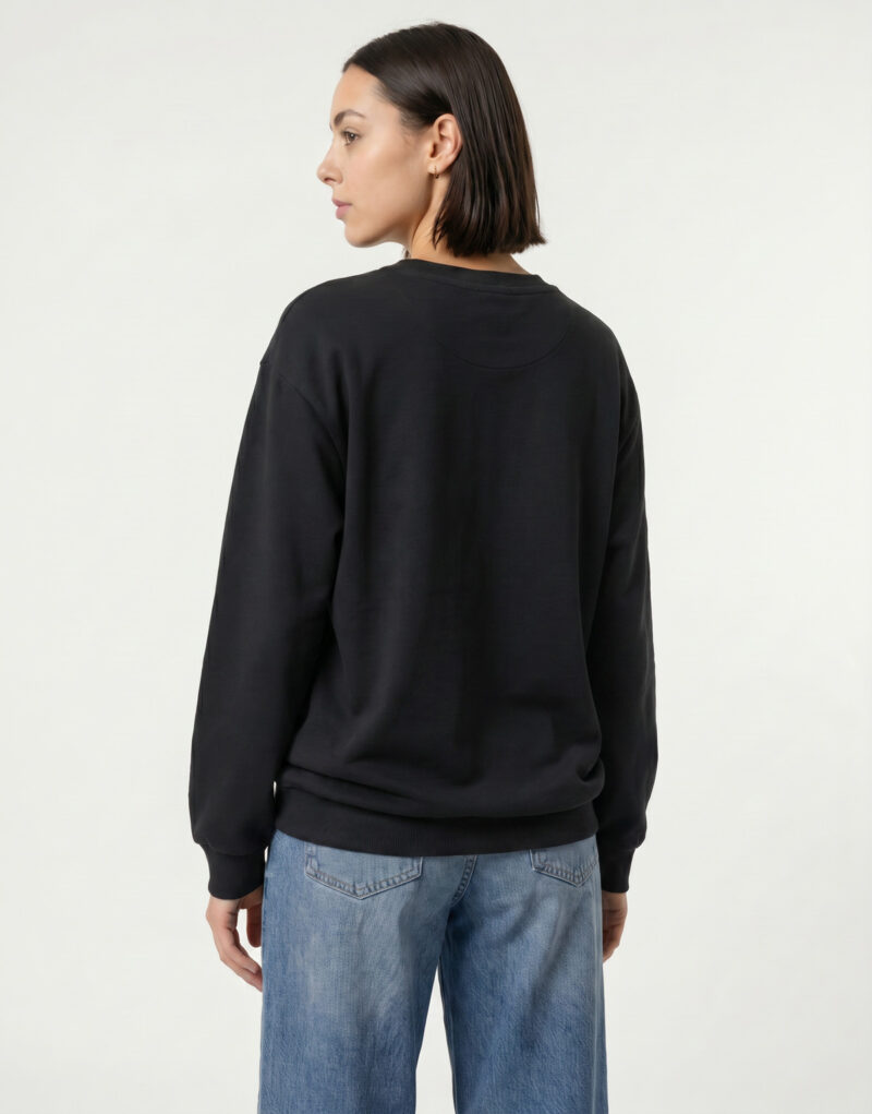 Felpe Vans SALTON CREWNECK Nero Felpe Donna - 4