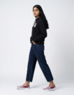 Felpe con cappuccio Vans CLASSIC VANS PO W Nero Felpe con cappuccio Donna - 3