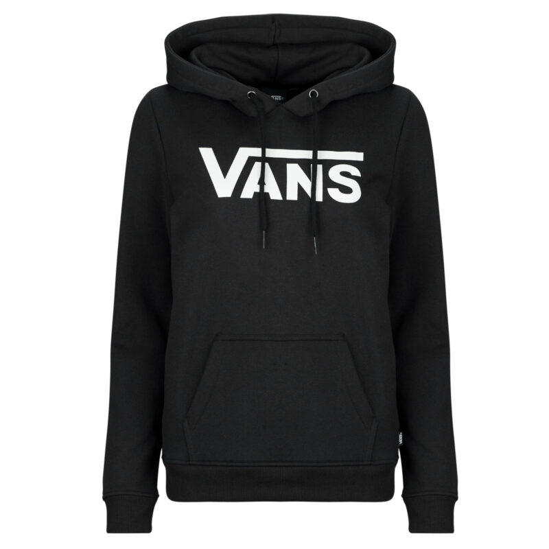 Felpe con cappuccio Vans CLASSIC VANS PO W Nero Felpe con cappuccio Donna - 1