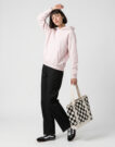 Felpe con cappuccio Vans SALTON WASHED PULLOVER Rosa Felpe con cappuccio Donna - 3