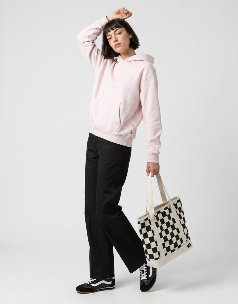 Felpe con cappuccio Vans SALTON WASHED PULLOVER Rosa Felpe con cappuccio Donna - 3