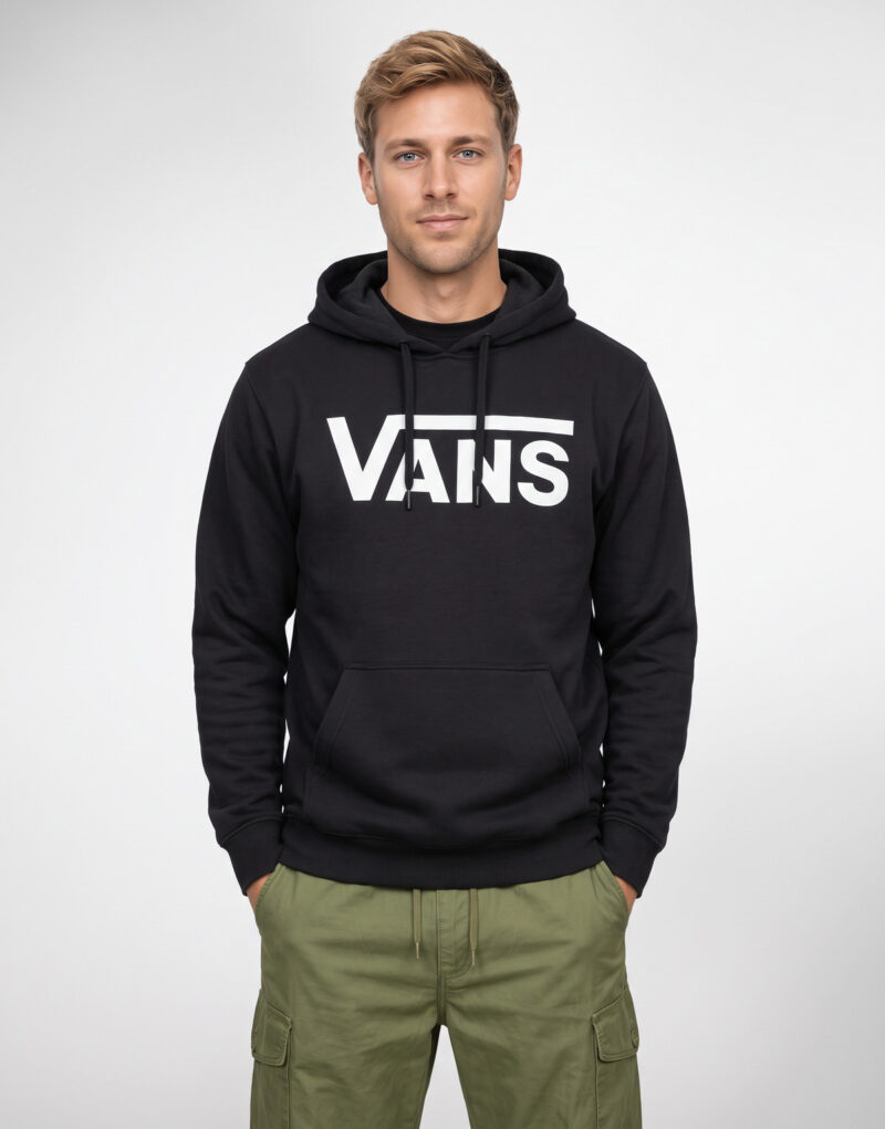 Vans CLASSIC VANS PO Black Hoodie Men - 2