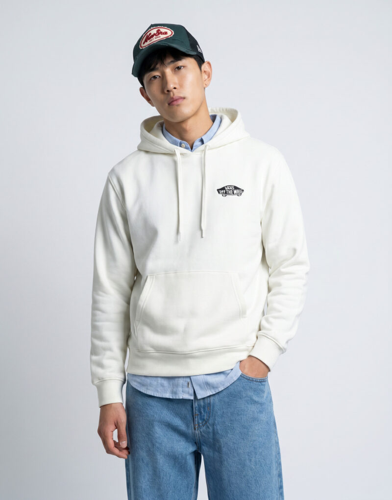 Vans DOUBLE STANDARD PULLOVER White Hoodie Men - 2