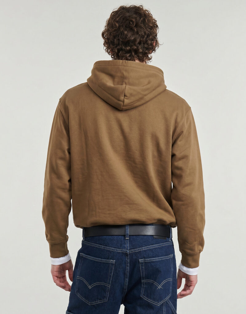 Vans LEFT CHEST PULLOVER Brown Hoodie Men - 4