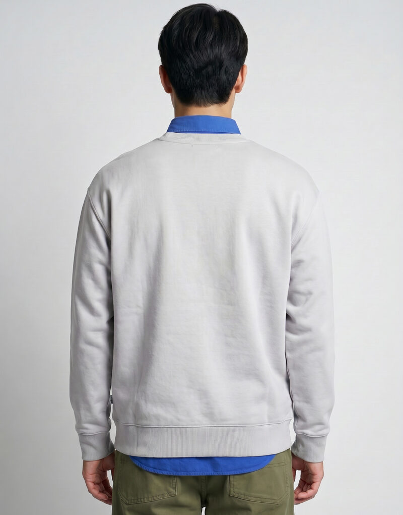 Vans LEFT CHEST II CREW Grigio Felpa - 4