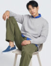 Vans LEFT CHEST II CREW Grigio Felpa - 5