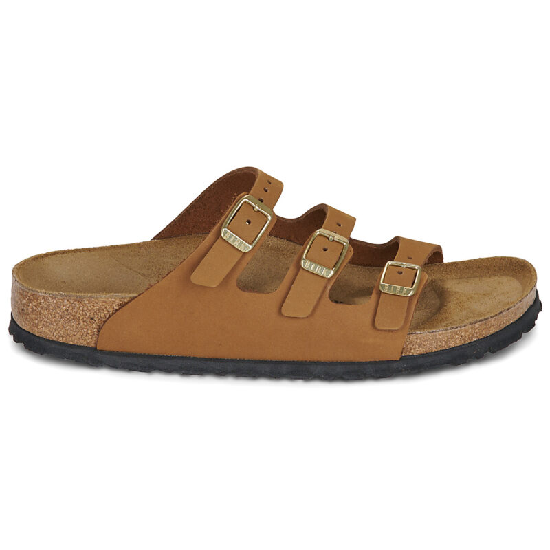 BIRKENSTOCK Florida Nubuck / Mink / Stretto Marrone Ciabatta Donna - 2