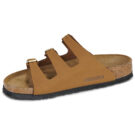 BIRKENSTOCK Florida Nubuck / Mink / Stretto Marrone Ciabatta Donna - 4