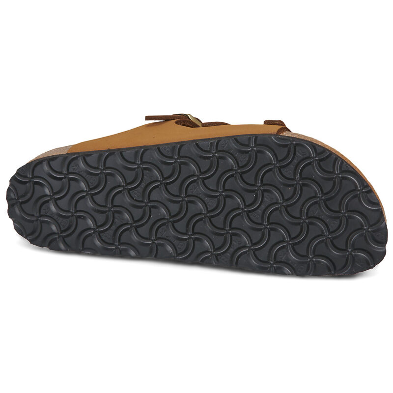 BIRKENSTOCK Florida Nubuck / Mink / Stretto Marrone Ciabatta Donna - 7