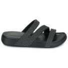 Crocs GETAWAY GEMS STRAPPY Nero Ciabatta Donna - 2