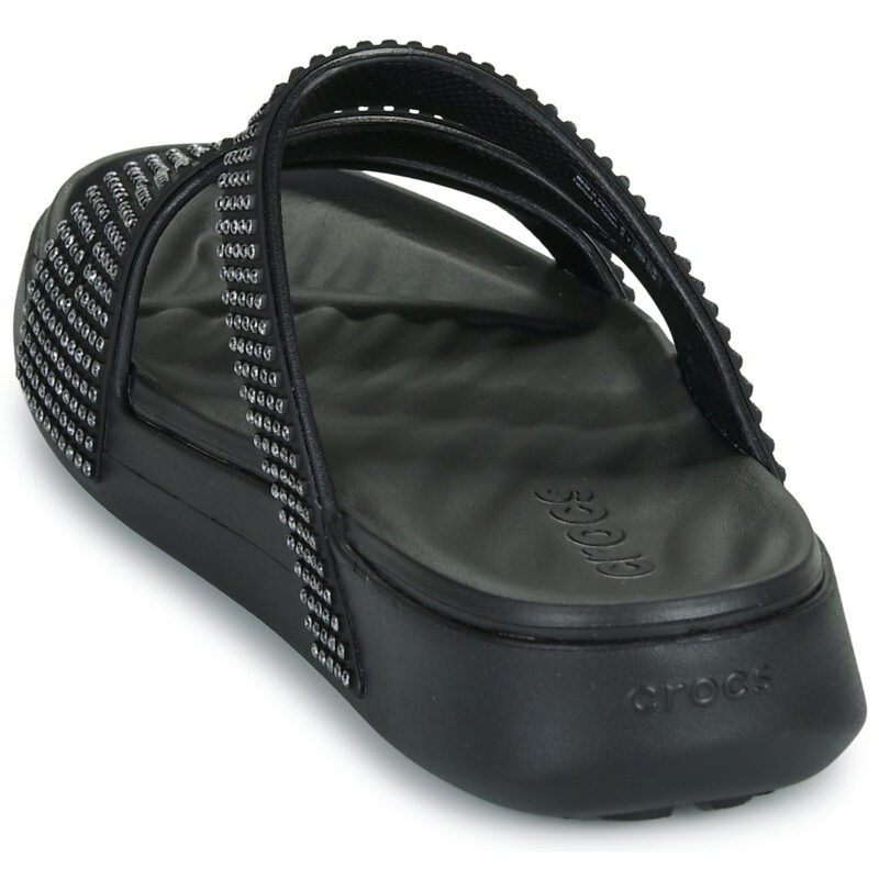Crocs GETAWAY GEMS STRAPPY Nero Ciabatta Donna - 5
