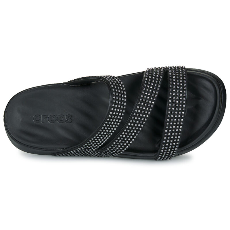 Crocs GETAWAY GEMS STRAPPY Nero Ciabatta Donna - 6