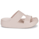 Crocs Getaway Platform H-Strap Beige Ciabatta Donna - 2
